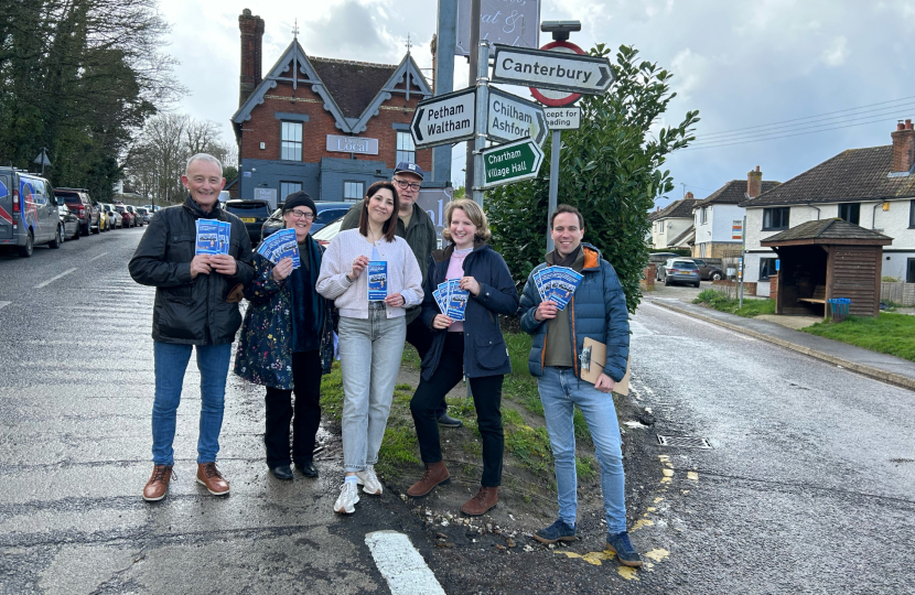 Chartham Action Day with local Association members