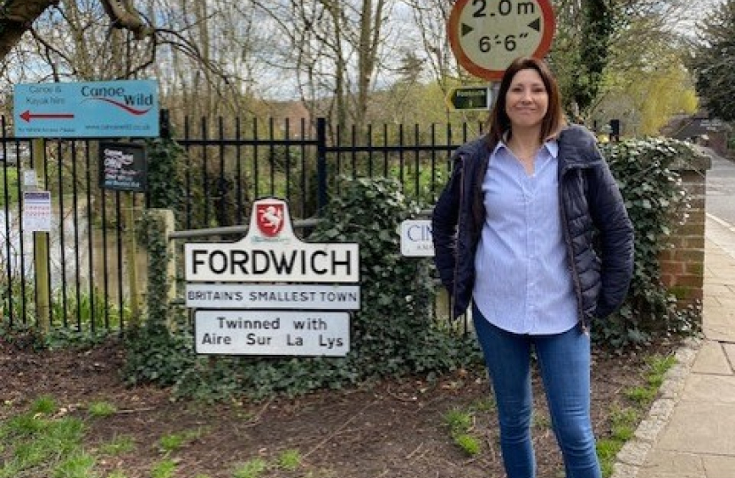 Visiting residents in Fordwich