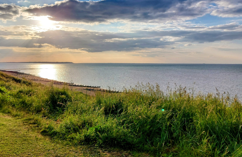 View across Tankerton Bay