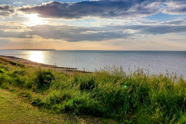 View across Tankerton Bay